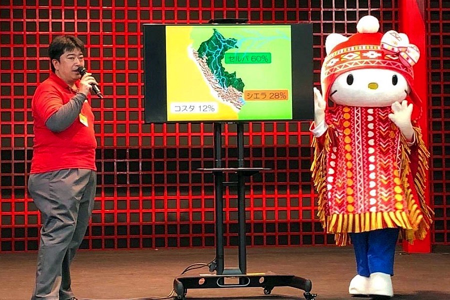 Hello Kitty se pone chullo y poncho para promocionar turismo al Perú en Japón