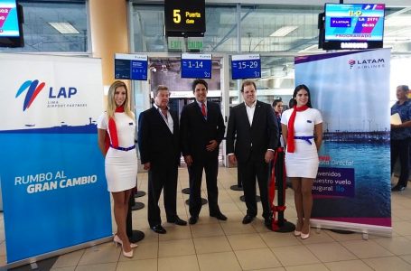 Latam Airlines inaugura vuelo a Ilo transportando al presidente Vizcarra