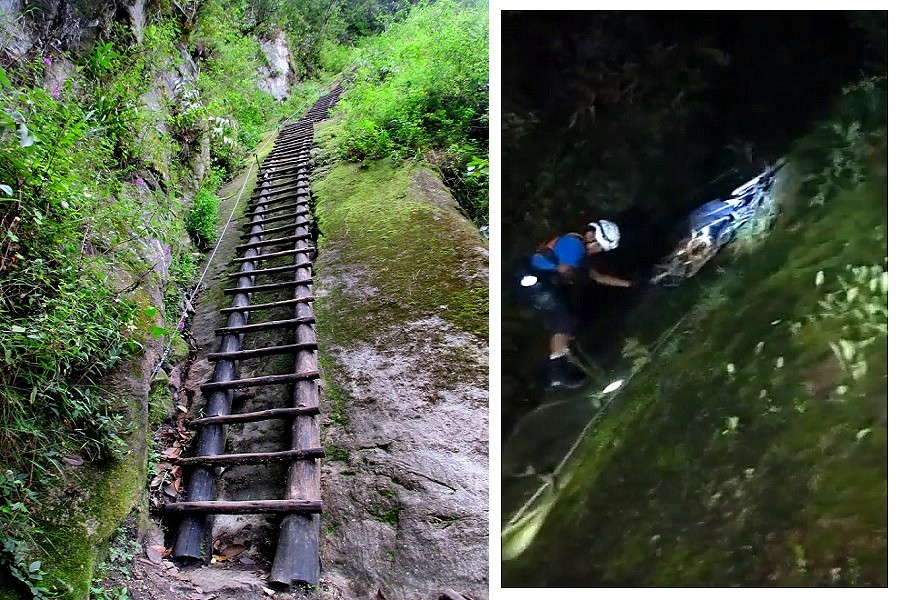 Machu Picchu: rescatan a 5 turistas accidentados en montaña Putucusi