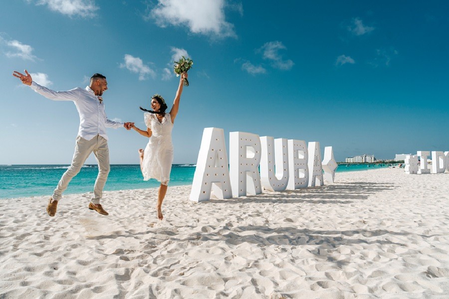 Turismo Aruba lanza nueva política de aplazamiento de bodas y luna de miel