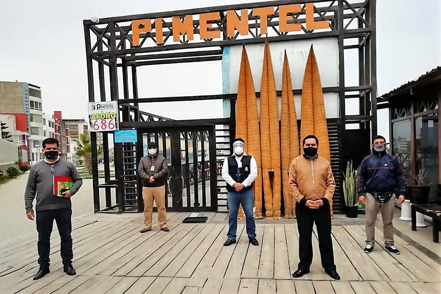 Verifican protocolos sanitarios para la próxima reapertura del muelle de Pimentel