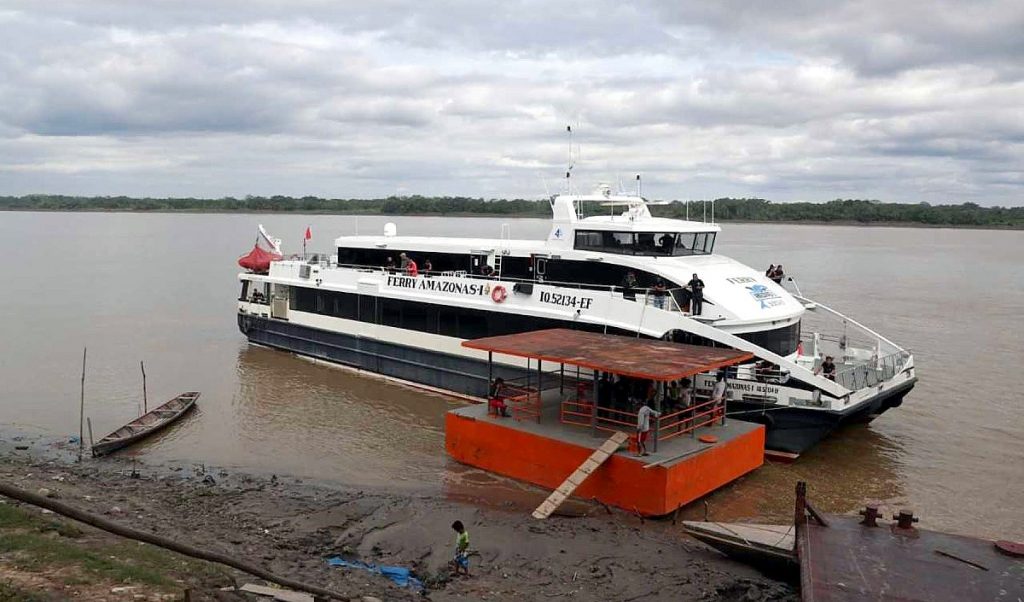 Ferry Amazonas I reanudó servicio de transporte fluvial con protocolo