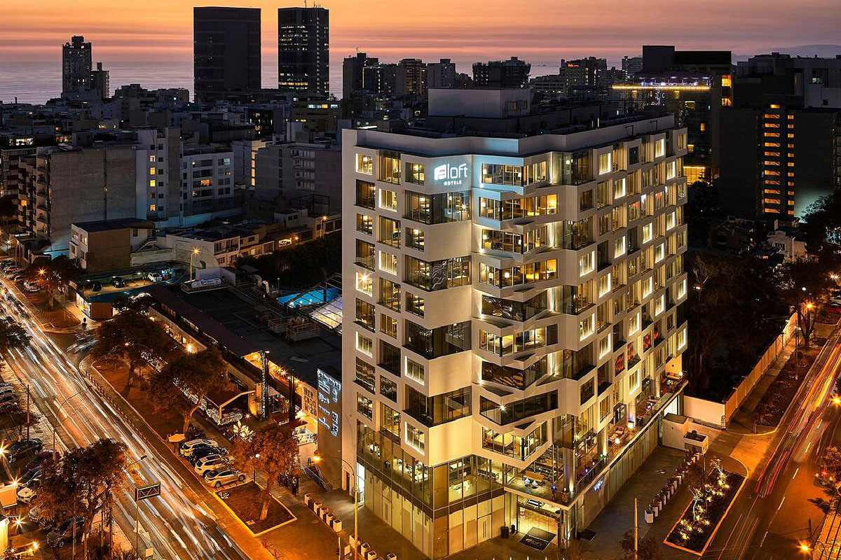 Aloft Lima Miraflores es elegido el mejor hotel en Perú y uno de los 10 mejores de Sudamérica