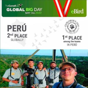 Explorer’s Inn obtuvo el primer lugar como equipo peruano en Global Big Day 2022