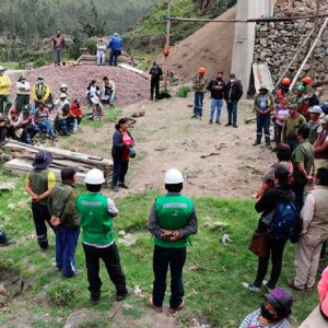 Machu Picchu: viabilizan importante proyecto para comunidad de Qoriwayrachina