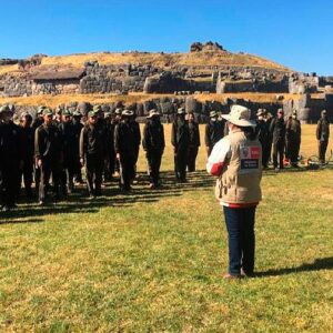 Ministerio de Cultura realizó jornada de mantenimiento y conservación en Sacsayhuaman