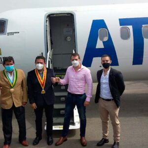 ATSA inicia operaciones a Chimbote y evalúa volar a Huaraz, Andahuaylas y Nasca
