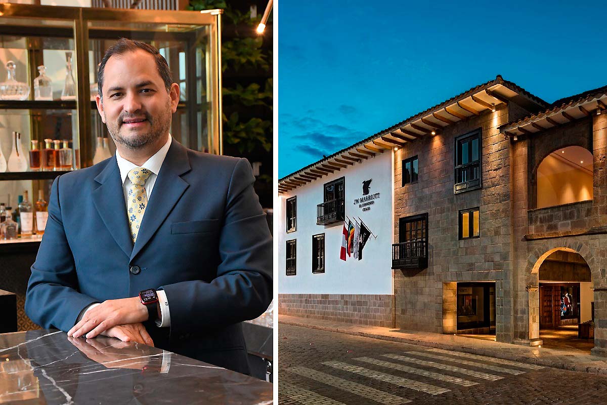 Hotelero peruano Eduardo Ortiz asume la gerencia del JW Marriott El Convento Cusco