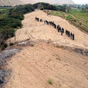 Recuperan pacíficamente terreno invadido en Zona Arqueológica de Caral