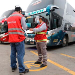 Fiestas Patrias: fiscalizarán servicio de transporte terrestre en 21 regiones del país