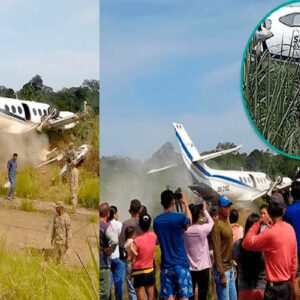 Loreto: avioneta con 15 pasajeros se estrella tras problemas mecánicos