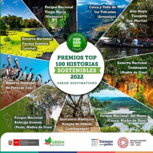 Nueve destinos del Perú ingresan a lista mundial Top 100 del Green Destinations Story Awards