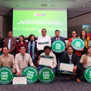 Gobierno condecora a los nueve destinos peruanos que ingresaron al Top 100 del Green Destinations Story Awards