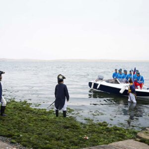 Paracas conmemoró el 202 aniversario del desembarco de la expedición libertadora