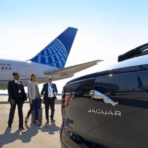 United y Jaguar lanzan primer servicio de traslado de puerta a puerta en Estados Unidos