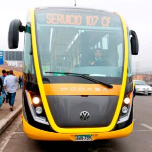 Nuevo servicio del Corredor Amarillo llegará hasta el aeropuerto Jorge Chávez
