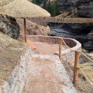 Concluyen trabajos de conservación de accesos del puente Q’eswachaka en Cusco