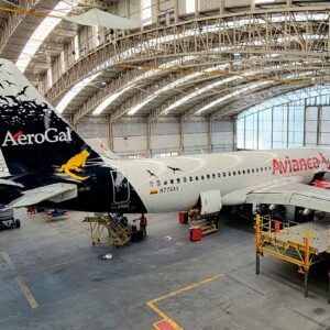 Avianca revive la imagen de Aerogal con avión retro A320