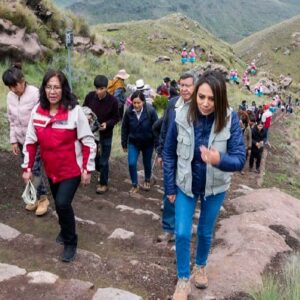 Restauran camino ritual inca que une el Qorikancha con cerro Wanakauri