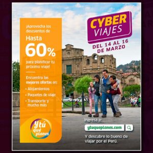 PromPerú lanza primera edición de Cyber Viajes con más de 200 ofertas turísticas