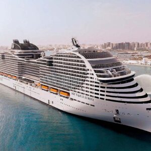 MSC World Europa: el crucero más ecológico del mundo comienza a navegar por el Mediterráneo