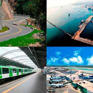 Más de US$ 230 millones se invirtió en infraestructuras de transporte en primer trimestre