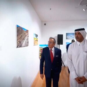 Inauguran muestra fotográfica de Perú en Qatar: “Qhapaq Ñan: The Great Inca Road”