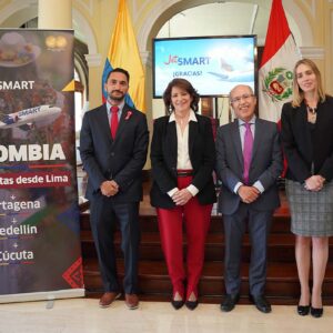 JetSmart anuncia vuelos directos desde Lima hacia Medellín, Cartagena y Cúcuta, en Colombia