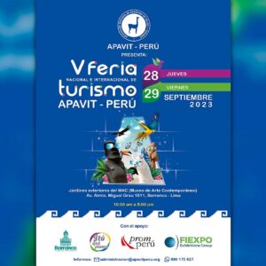 Apavit anunciará la V Feria Nacional e Internacional de Turismo – APAVIT 2023