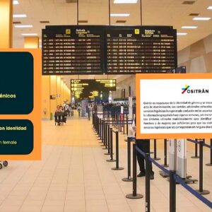 Ositran solicita el retiro de carteles de los baños inclusivos en el aeropuerto Jorge Chávez