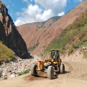 Cusco: avanza la construcción de carretera alterna hacia Machu Picchu