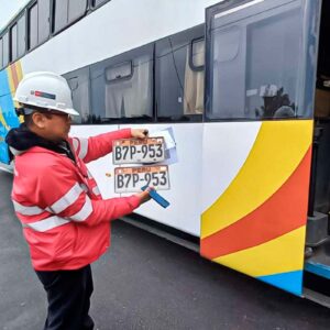 Sutran interviene tres buses interprovinciales con placas clonadas en Lima
