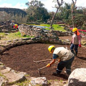 Trabajos de impermeabilización en Kuélap registran un avance de 68%