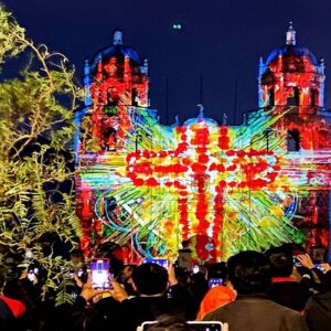 Realizan preestreno de espectacular obra audiovisual “Yuragachi: Cajamarca Iluminada”