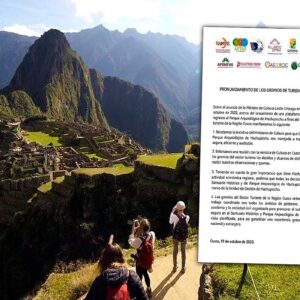 Gremios de Cusco piden que plataforma de venta de entradas a Machu Picchu sea “segura, eficiente y auditable”