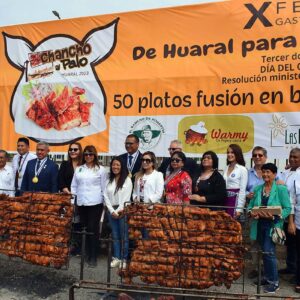 X Festival del Chancho al Palo 2023 se inaugura con la diversidad gastronómica de Huaral