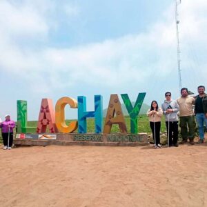 Personas con discapacidad visual recorrieron la Reserva Nacional de Lachay