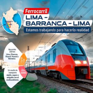 MTC abrió convocatoria para elaboración del Estudio de Preinversión del Ferrocarril Lima – Barranca