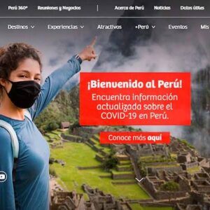 Peru.travel elegido como el mejor sitio web de promoción turística en los World Travel Tech Awards Latinoamérica