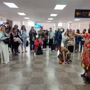 Cusco: Inca y su séquito dan la bienvenida a participantes de CADE 2023