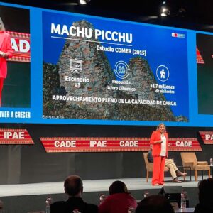 Viceministra Burns: “Debemos aprovechar plenamente la capacidad de carga de Machu Picchu”