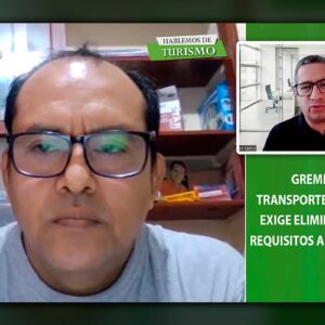 Gremio de transporte turístico exige eliminación de requisitos antitécnicos [ENTREVISTA]