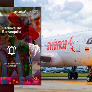 Avianca es la aerolínea oficial del Carnaval de Barranquilla