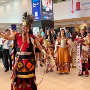 Antesala del Inti Raymi se realizó en aeropuerto Jorge Chávez para promocionar el turismo