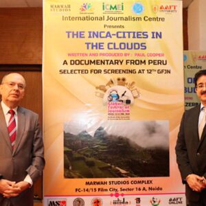 Promueven herencia cultural peruana en India con documental “The Incas – City in the Clouds”