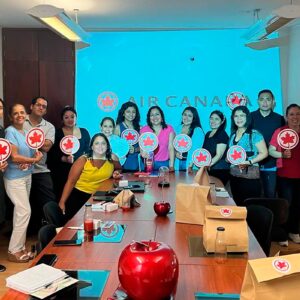 Air Canada ofreció charlas informativas a Domiruth Travel Service