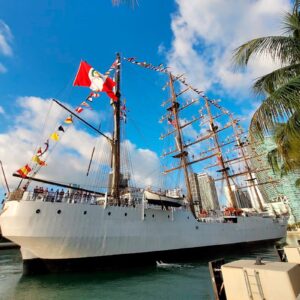 PromPerú impulsa la promoción del país con la llegada del BAP Unión a Miami