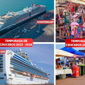 Más de 6,500 visitantes arribaron a Paracas en dos cruceros internacionales este fin de semana