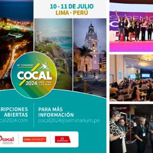 Líderes de la industria de reuniones llegarán a Lima en julio para el congreso COCAL 2024