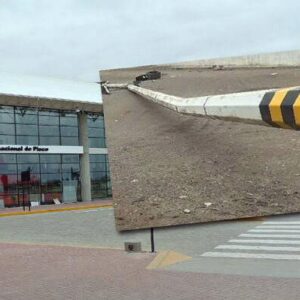 Avión de Iberia impacta contra poste de luz en aeropuerto de Pisco